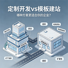 徐州建站-定制开发vs模板建站：哪种方案更适合你的企业？
