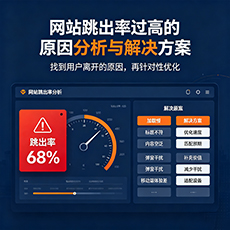 徐州建站-网站跳出率过高的原因分析与解决方案