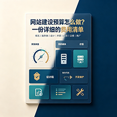 徐州建站-网站建设预算怎么做?一份详细的费用清单