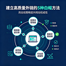 徐州建站-建立高质量外链的5种白帽方法
