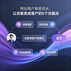 徐州建站-网站用户体验优化：让访客变成客户的5个关键点